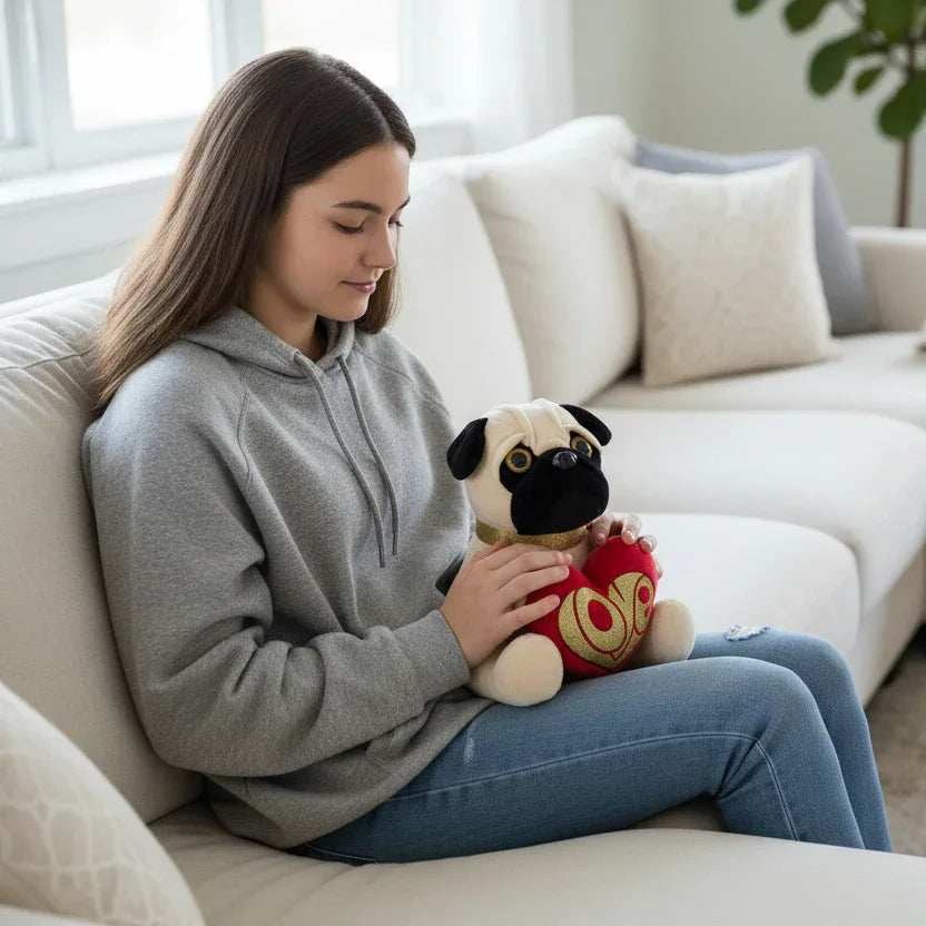 Peluche Carlin Love - 25cm