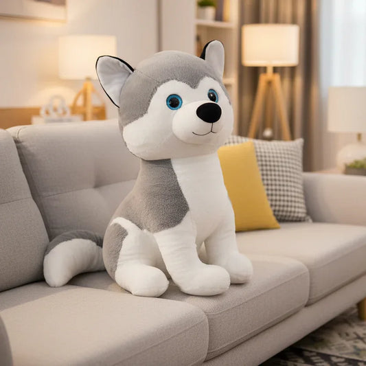 Peluche Grand Husky - 90cm