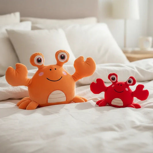 Peluche Crabe Coloré - 20cm