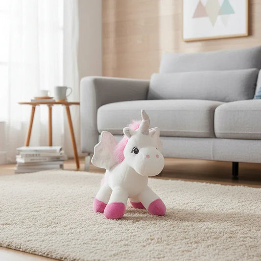 Peluche Licorne Ailée - 20cm