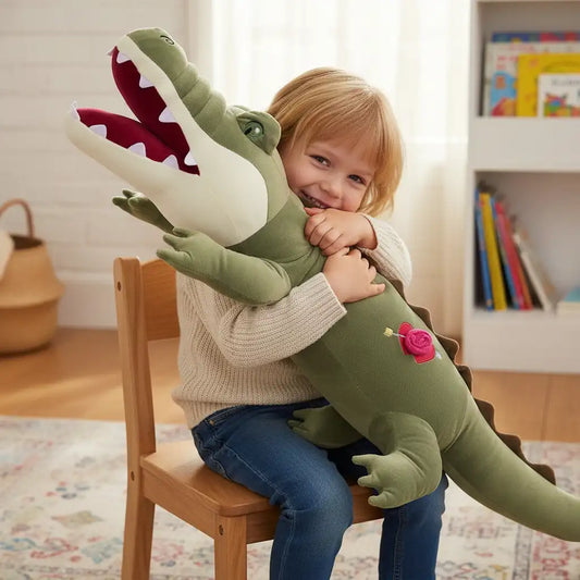 Peluche Géante Crocodile - 100cm