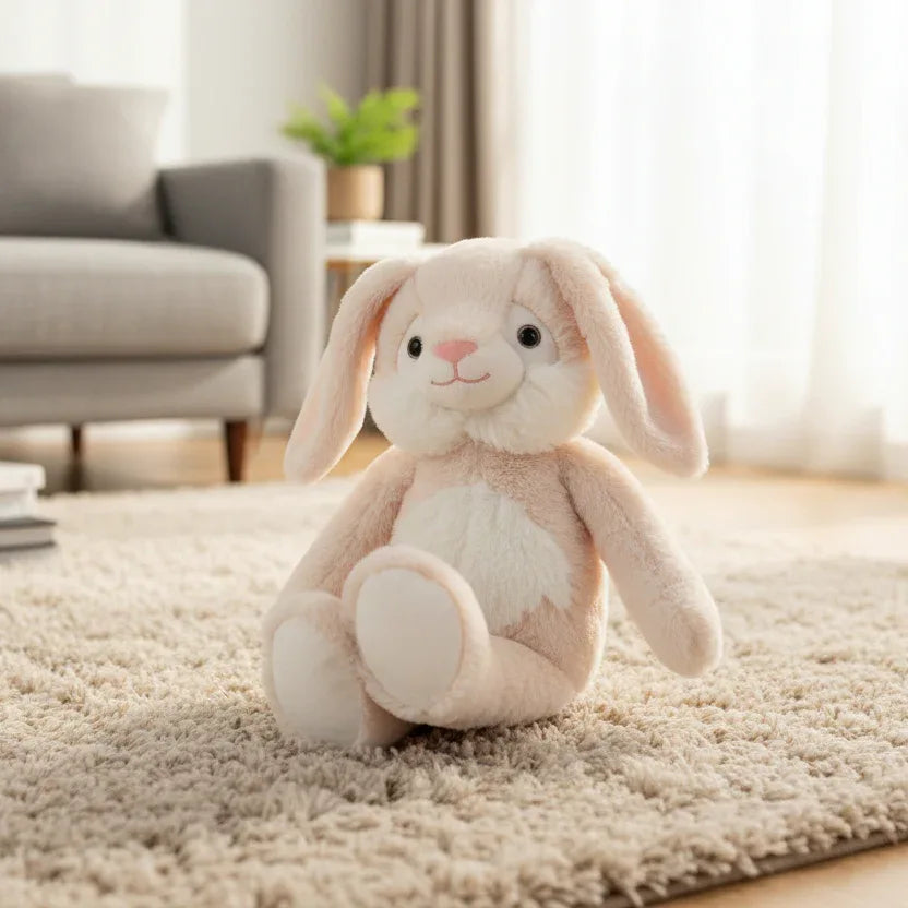 Peluche Lapin Souriant - 60cm