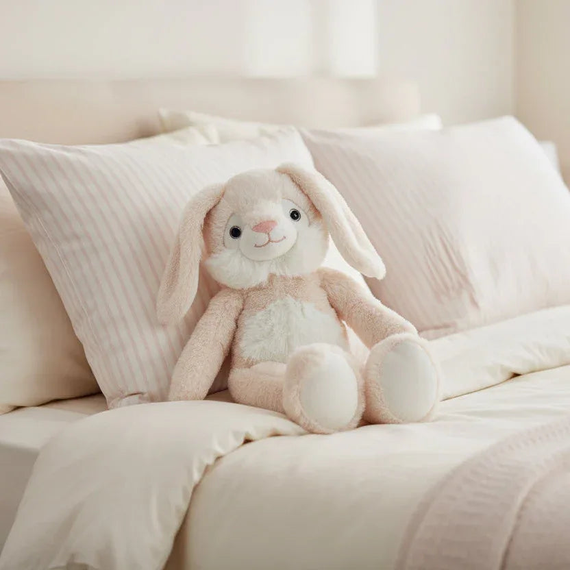 Peluche Lapin Souriant - 60cm