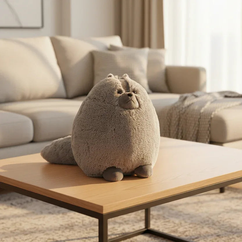 Peluche Chat Grassouillet - 45cm