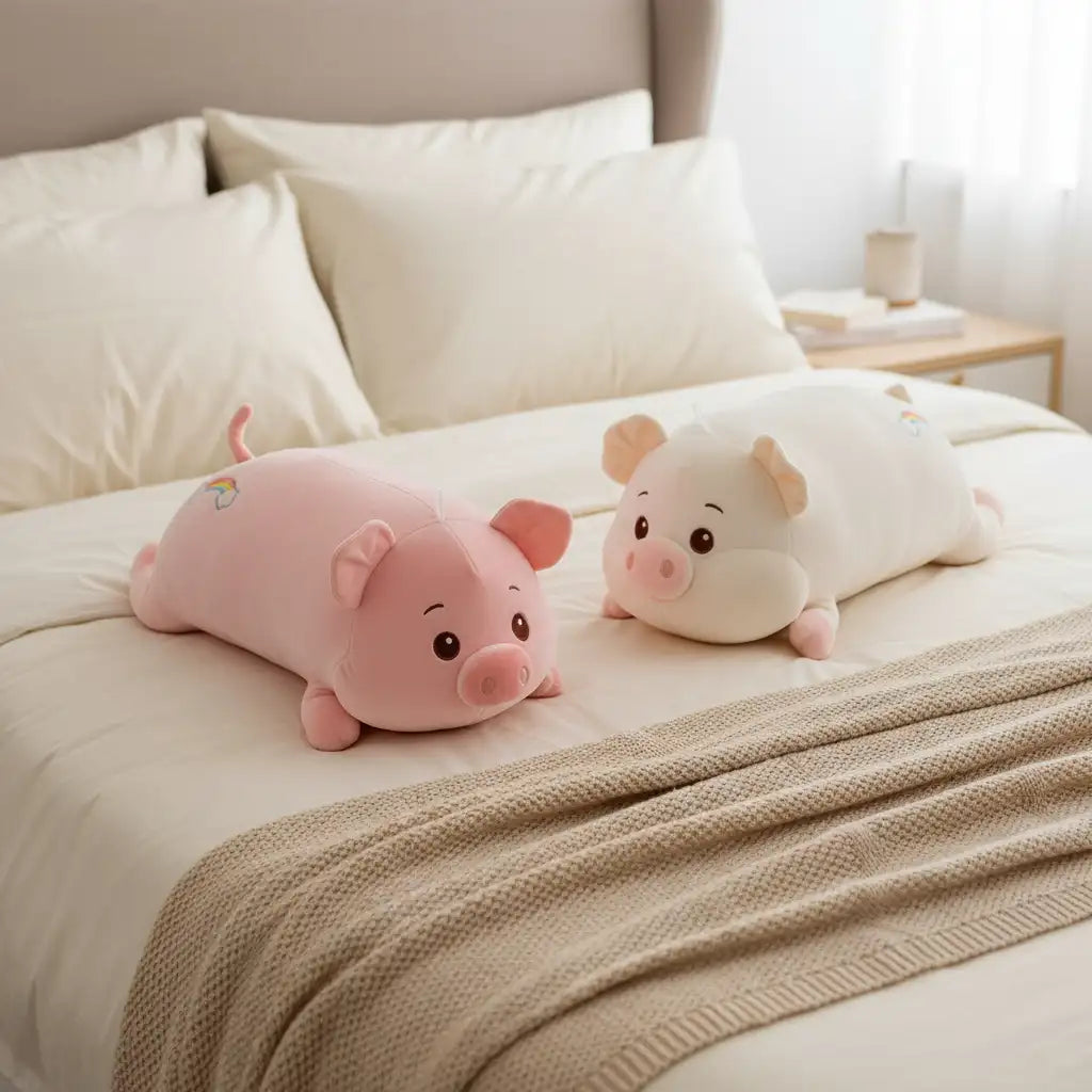 Plush Tired Pig – 50cm