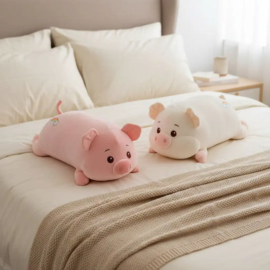 Plush Tired Pig – 50cm