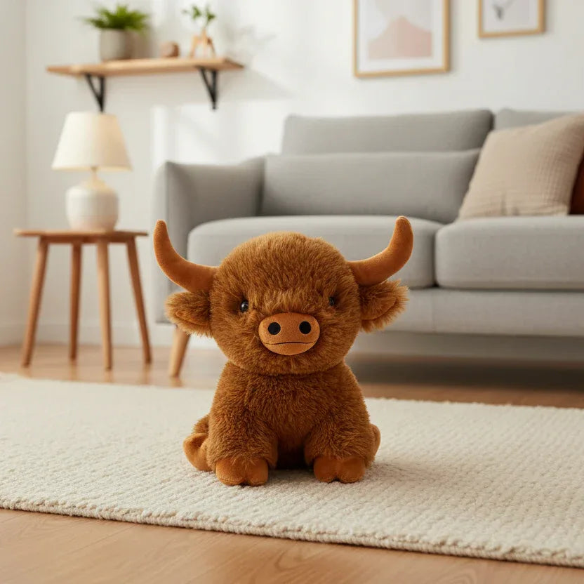 Peluche Petit Taureau - 25cm