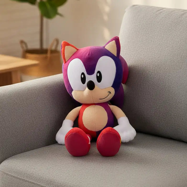 Peluche Sonic Multicolor – 30cm