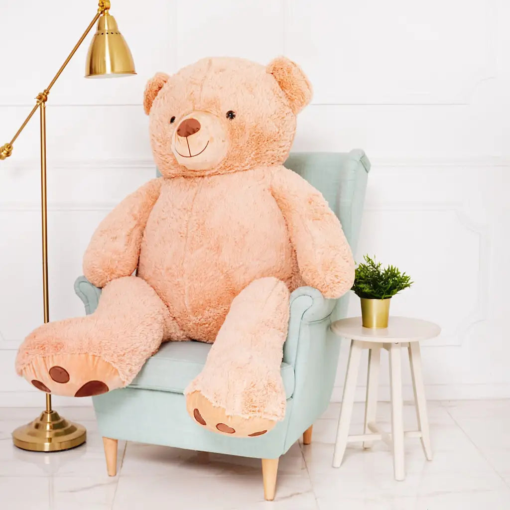 Peluche Ours Souriant - 100 à 190cm