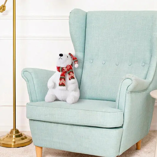 Peluche Ours Polaire - 30cm
