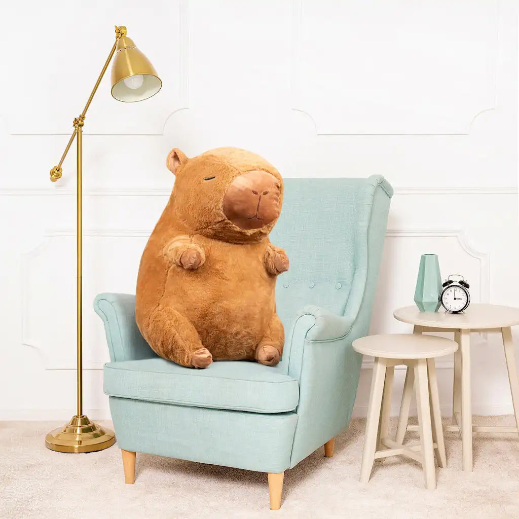 Peluche Capybara Géant - 25 à 100cm