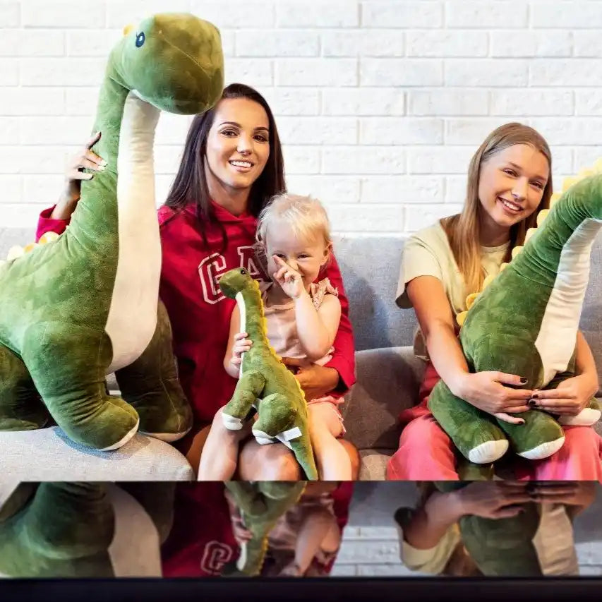 Peluche Brachiosaure Coloré - 50 à 150cm