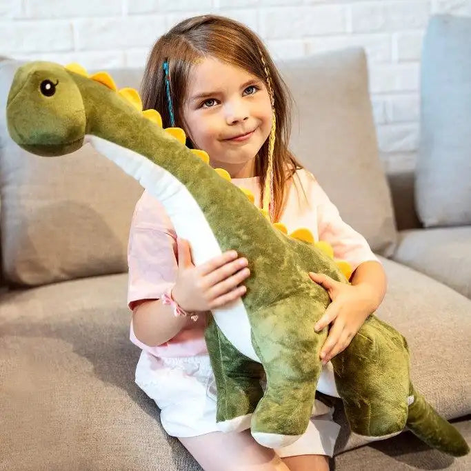 Peluche Brachiosaure Coloré - 50 à 150cm