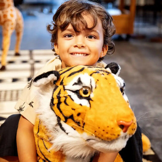 Peluche Tigre Géant - 50 à 100cm
