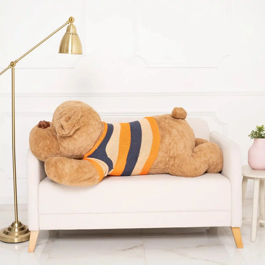 Peluche Chien Géant - 70 à 150cm