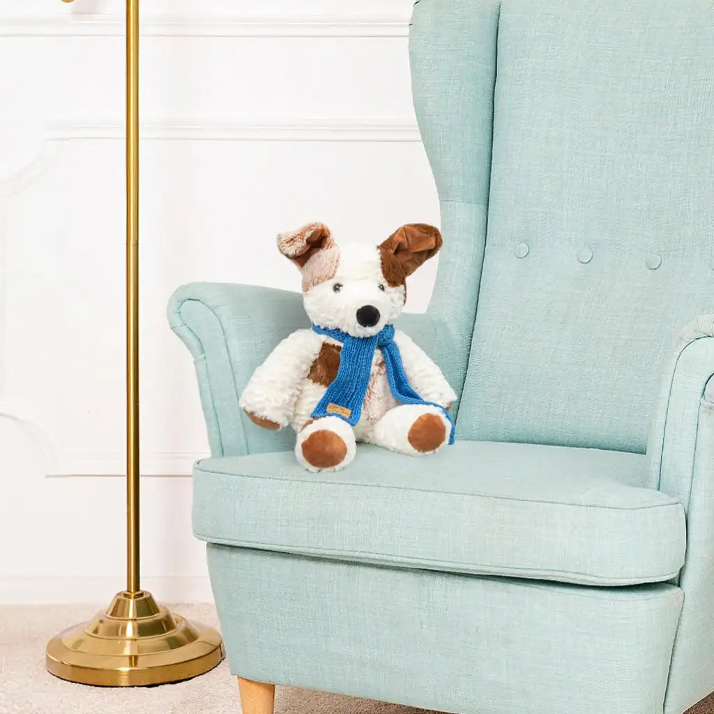 Peluche Chien Frileux - 30cm
