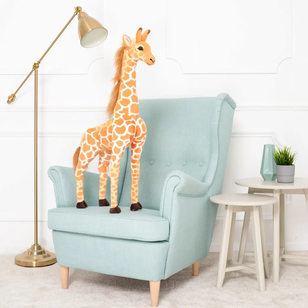 Peluche Girafe Géante - 50 à 120cm