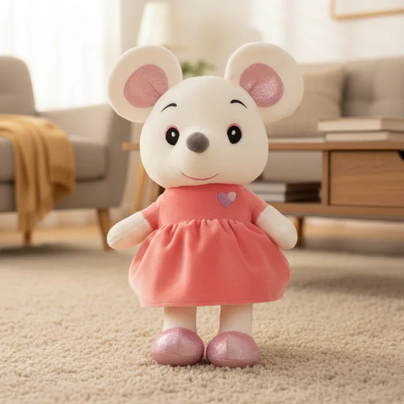 Peluche Souris Coquette - 45cm