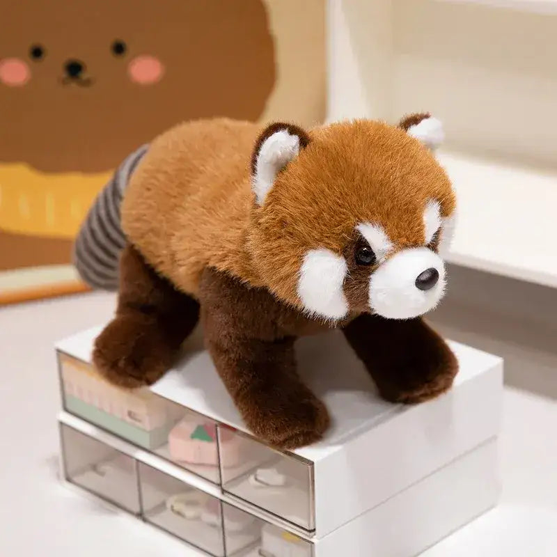 Peluche Panda Rojo Amable - 45 cm