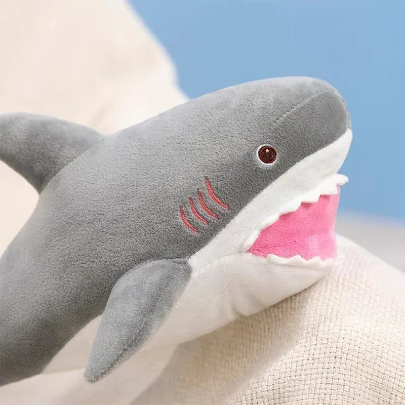 Grey Shark Plush Toy - 50cm