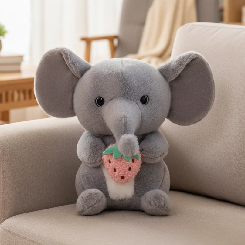 Plüschtier: Gieriger Elefant – 25cm