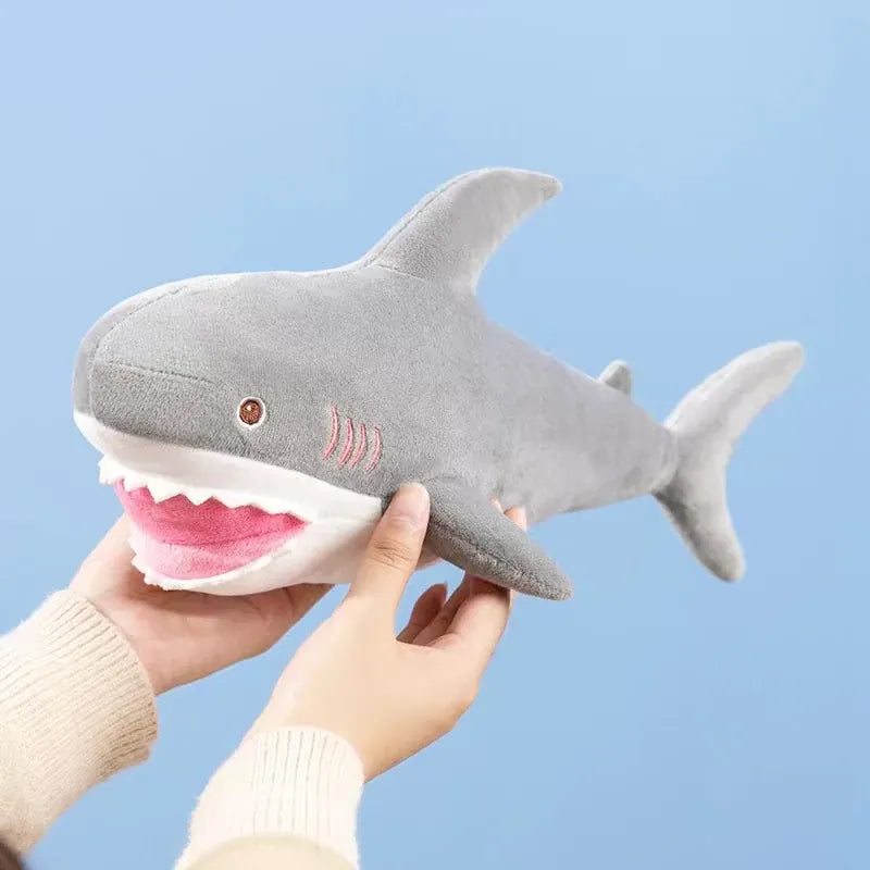Grey Shark Plush Toy - 50cm