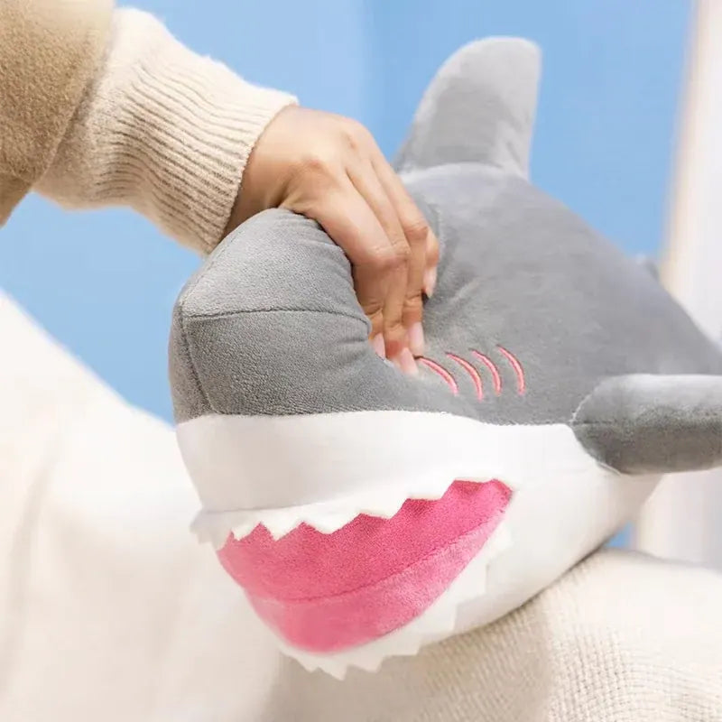 Grey Shark Plush Toy - 50cm