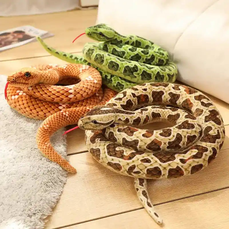 Brown Snake Plush – 400 cm