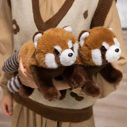 Fürsorglicher Roter Panda Plüschfigur – 45 cm