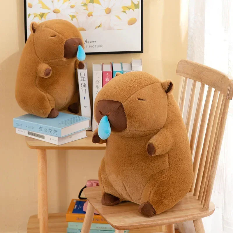 capybara peluche rhume