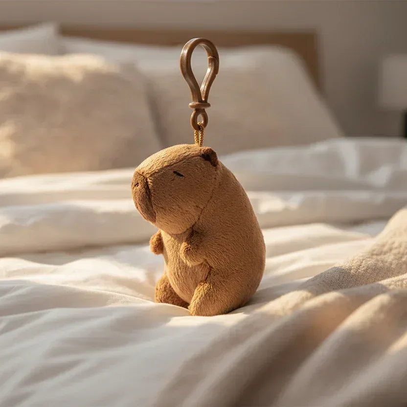 capybara porte-clés peluche