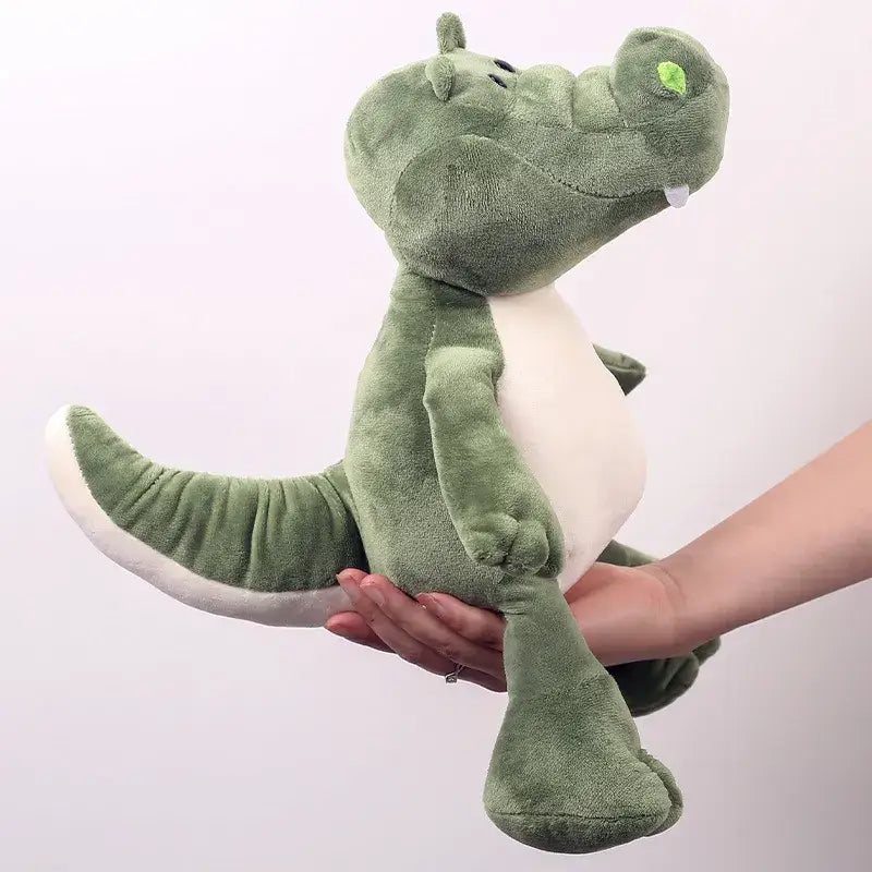green cuddly crocodile