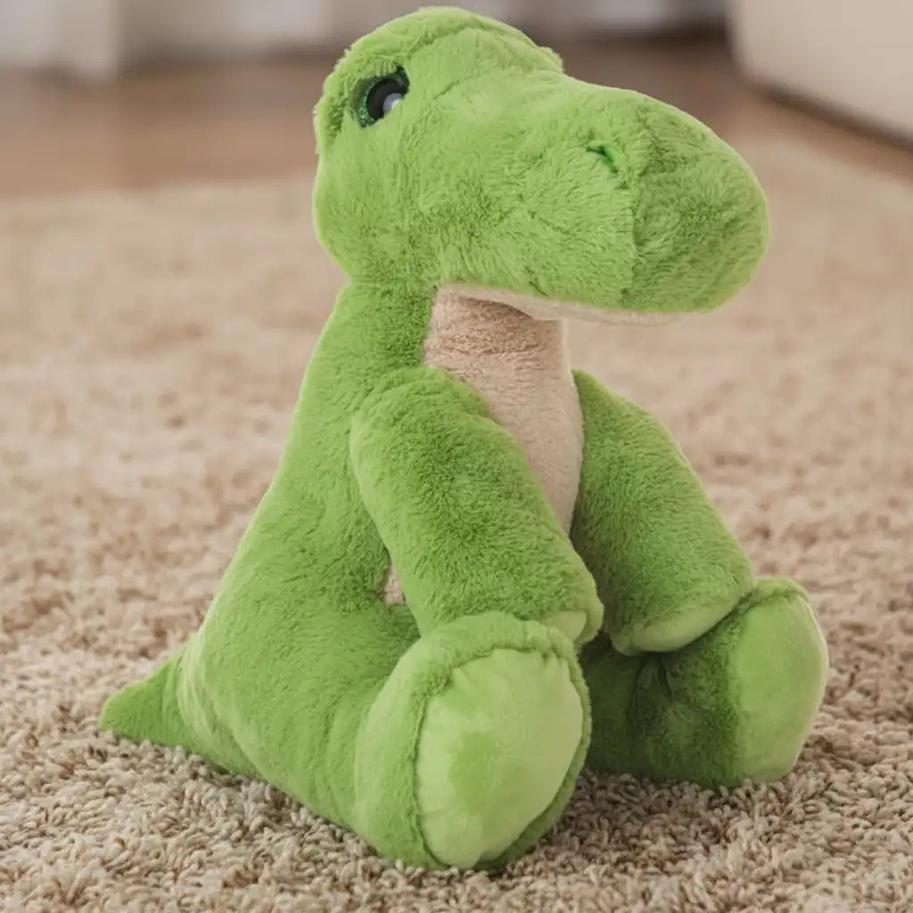 doudou dino vert
