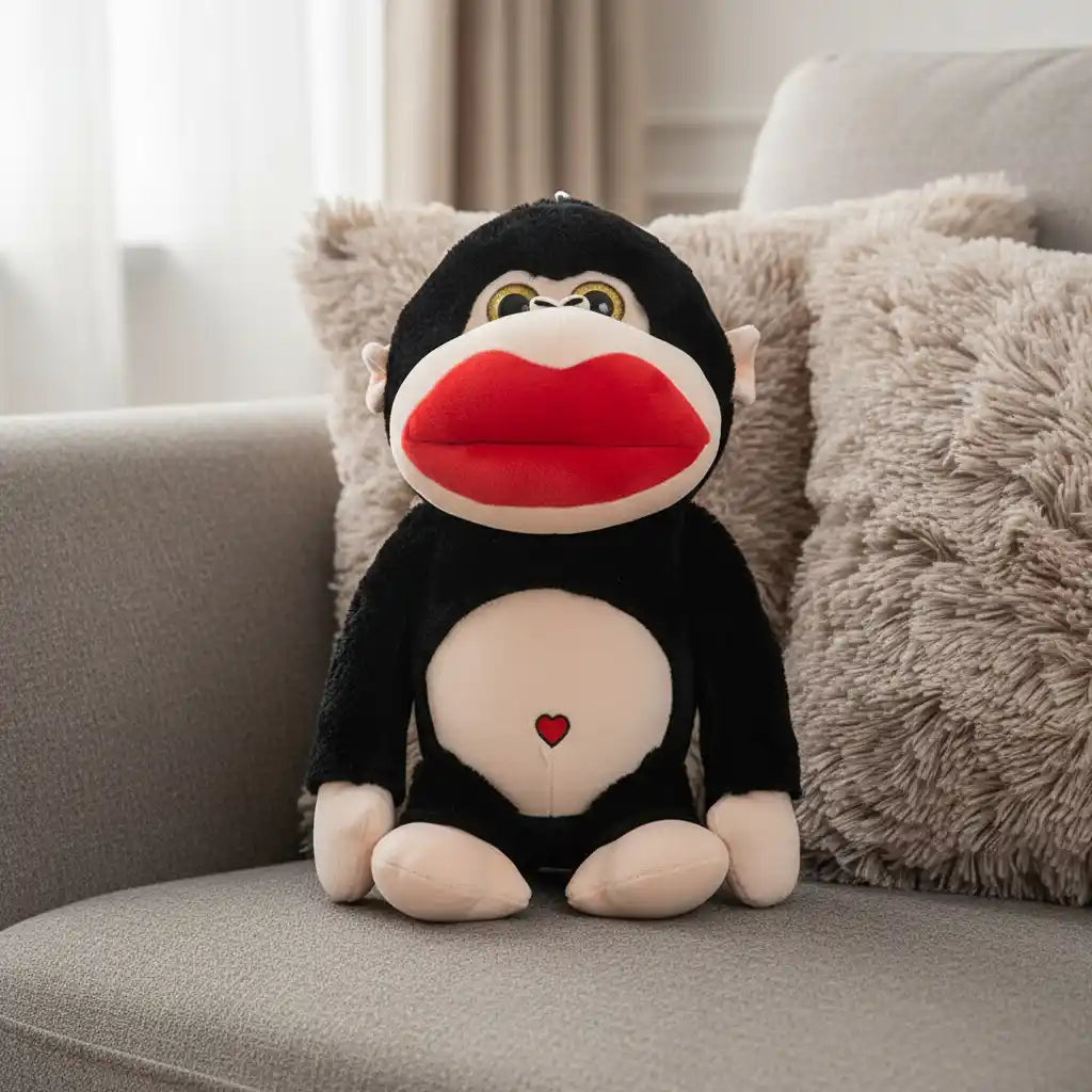 doudou gorille bisou