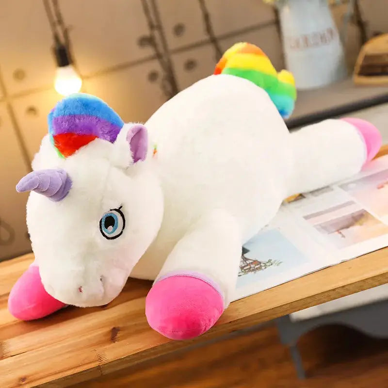 Rainbow unicorn stuffed animal cheap