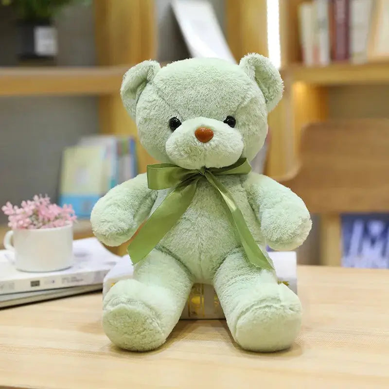 doudou ourson vert