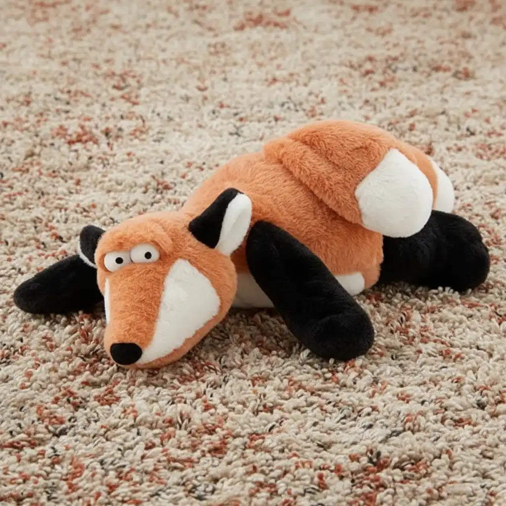 doudou renard orange