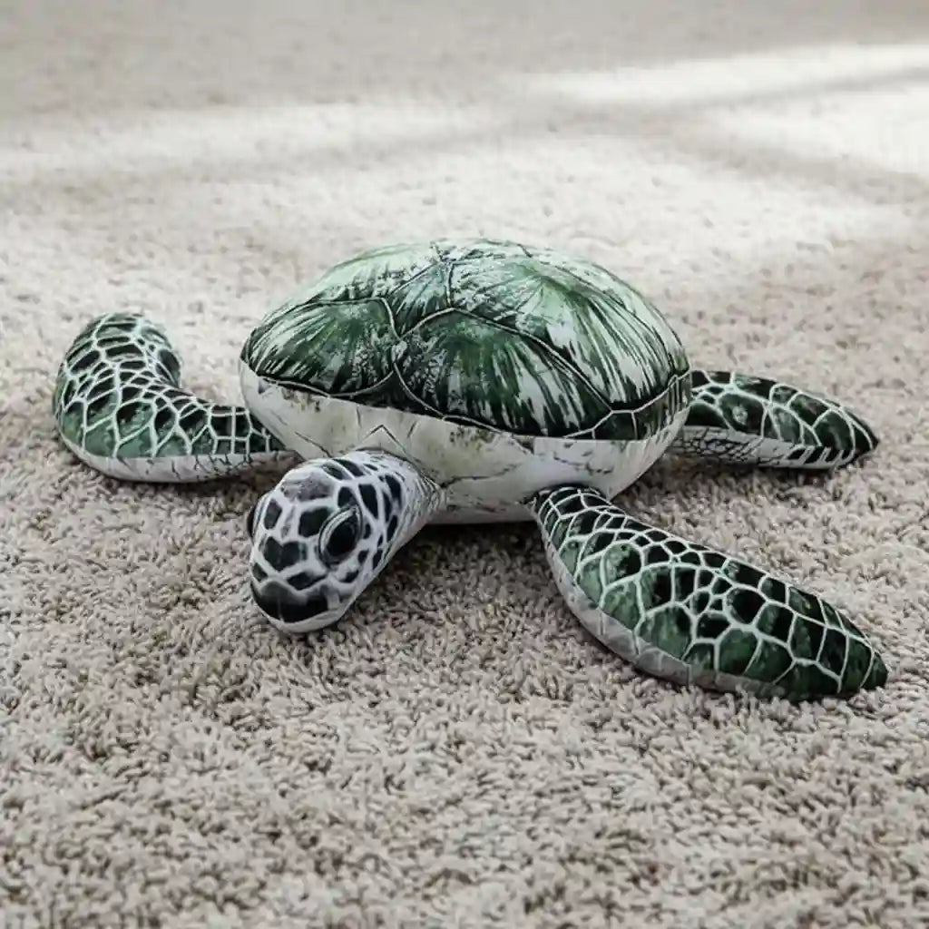 juguete de peluche de tortuga marina
