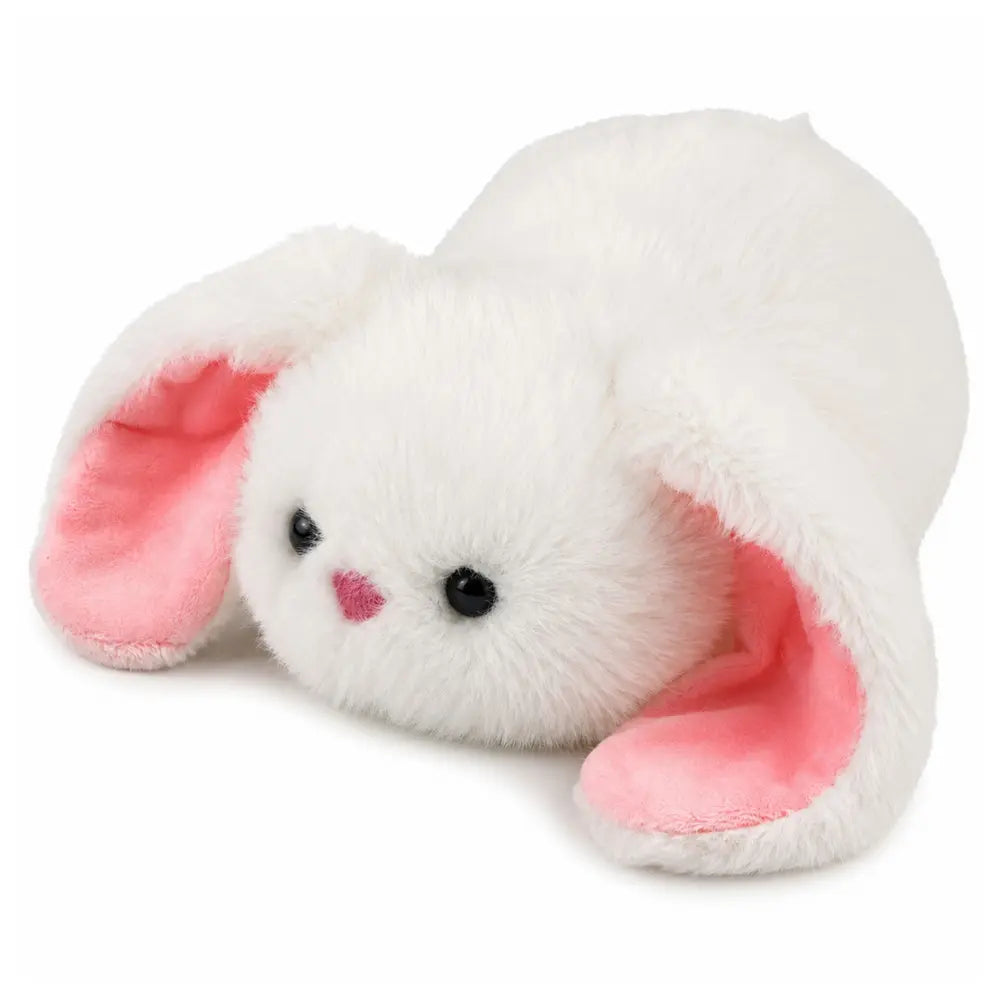 White rabbit with long ears plush toy