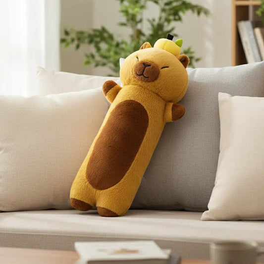 Langes Capybara-Kuscheltier – 45 bis 65 cm
