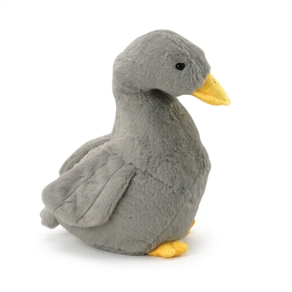 Peluche canard gris de 40 cm