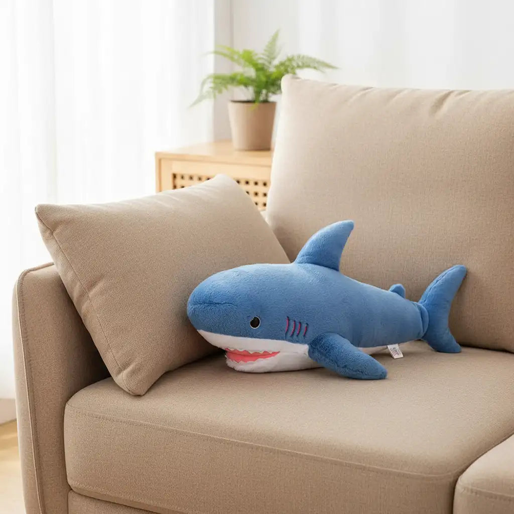 Curious Shark Plush - 55cm