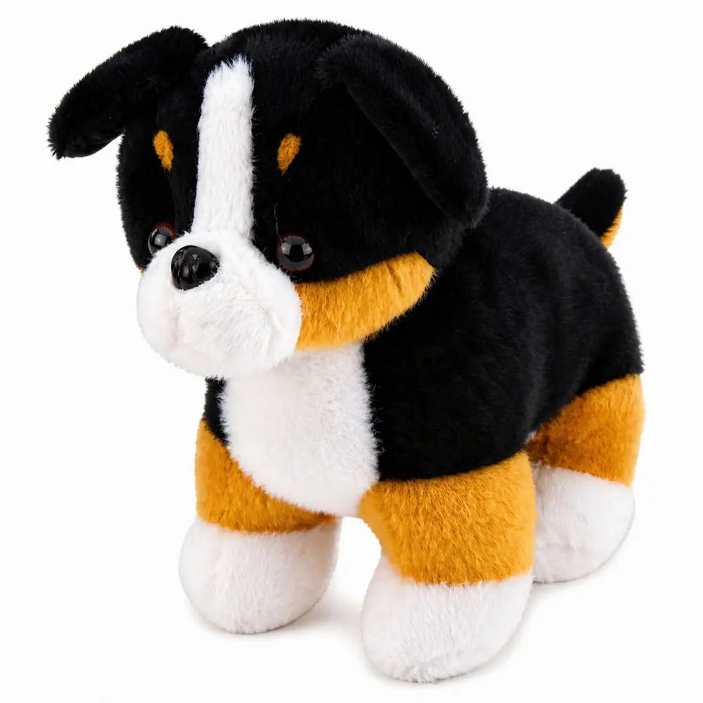 Bernese Mountain Dog tricolour plush toy