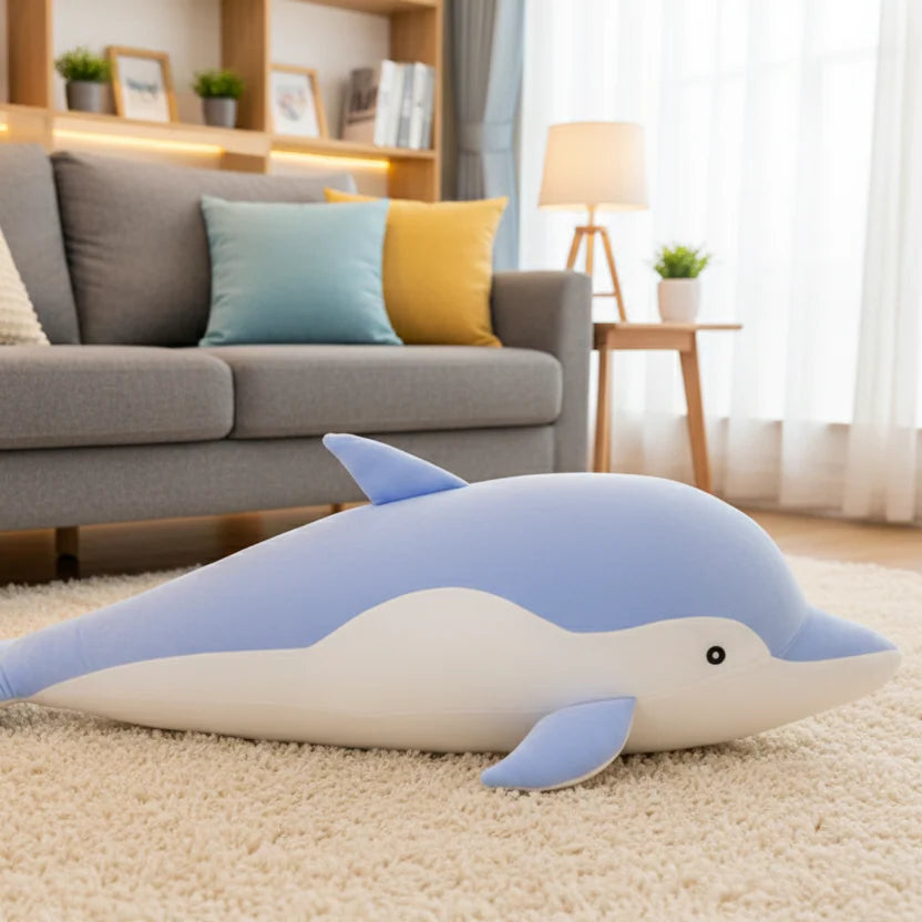 Azure Dolphin Plush - 30cm