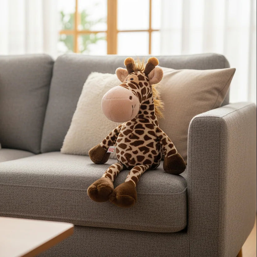 Smiling Giraffe Plush Toy - 30cm
