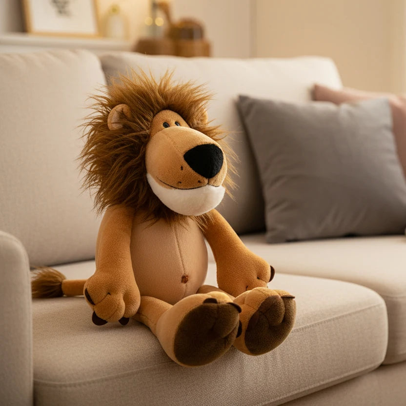 Cuddly Lion Plush - 25cm