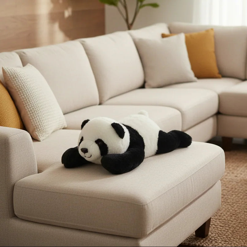 Lying Panda Plush - 30cm