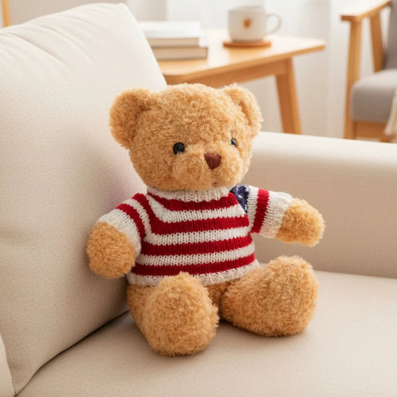 Peluche Ourson Américain - 30cm