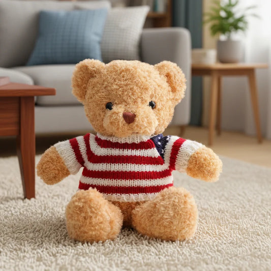 Peluche Osito Americano - 30cm