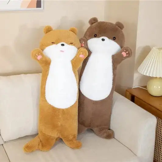 grande peluche loutre